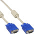 Фото #1 товара InLine S-VGA Cable 15 HD grey male / male 5m
