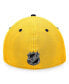 ფოტო #2 პროდუქტის Men's Gold Nashville Predators Authentic Pro Rink Flex Hat
