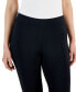 Petite AK Sport Pull-On Slim Crop Pant with Side Slits