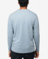 Фото #2 товара Men's Soft Stretch V-Neck Long Sleeve T-shirt