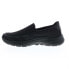 Фото #5 товара Skechers Go Walk 6 Orva 216200 Mens Black Canvas Lifestyle Sneakers Shoes 11