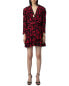 Zadig & Voltaire Rogers Soft Ikat Silk Dress Women's