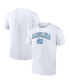 Фото #1 товара Men's White North Carolina Tar Heels Campus T-shirt