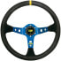 Racing Steering Wheel OMP OMPOD/1954/BN Ø 35 cm Black/Blue