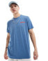 Kavu back graphic print t-shirt in blue