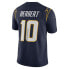 ფოტო #4 პროდუქტის Men's Justin Herbert Navy Los Angeles Chargers Vapor Limited Jersey