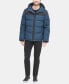 Фото #6 товара Men's Mixed-Media Puffer Coat, Created for Macy's