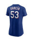 Women's Adolis García Royal Texas Rangers 2023 World Series Champions Name and Number T-shirt