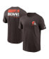 ფოტო #1 პროდუქტის Men's Brown Cleveland Browns Team Incline T-shirt