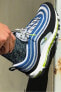 Air Max 97 Reflector Leather Sneaker Hakiki Deri Reflektörlü Günlük Spor Ayakkabı Mavi