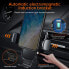 Фото #14 товара Auckly 15 W Fast Wireless Car Mobile Phone Holder with Charging Function, Automatic Induction Motor Operation, Qi Charging Station, for iPhone Samsung Huawei LG etc.