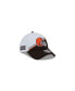 Фото #1 товара Men's White, Brown Cleveland Browns 2023 NFL Sideline 39THIRTY Flex Hat