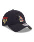 Фото #5 товара Men's Navy Los Angeles Dodgers 2023 Fourth of July 9TWENTY Adjustable Hat