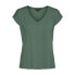 ფოტო #1 პროდუქტის VERO MODA Filli short sleeve v neck T-shirt