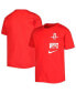 ფოტო #1 პროდუქტის Youth Red Houston Rockets Vs Block Essential T-shirt