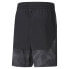 Puma Train Graphic 8 Inch Woven Athletic Shorts Mens Black Casual Athletic Botto
