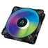 Фото #1 товара Arctic P12 PWM PST A-RGB 0dB - Fan - 12 cm - 2000 RPM - 48.8 cfm - 82.91 m³/h - Black - White