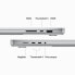 Фото #6 товара Apple 16 MacBook Pro M3 Max (2023) 48 GB RAM 1 TB Speicher Silber Azerty
