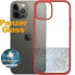 PanzerGlass Etui ClearCase do iPhone 12/12 Pro Mandarin Red Antibacterial