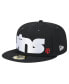 Фото #4 товара Men's Black Minnesota Twins Checkered Undervisor 59FIFTY Fitted Hat