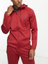 Фото #1 товара Gym King Fundamental lightweight poly hoodie in red