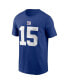 ფოტო #1 პროდუქტის Big Boys Tommy DeVito Royal New York Giants Player Name and Number T-shirt