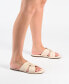 ფოტო #9 პროდუქტის Women's Kanndice Twisted Slip-On Sandals