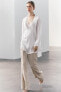 Zw collection long asymmetric blouse