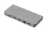 Фото #3 товара DIGITUS USB Type-C™ Multiport Travel Dock - 8 Port - Wired - USB 3.2 Gen 1 (3.1 Gen 1) Type-C - 100 W - 10,100,1000 Mbit/s - Grey - MMC - MicroSD (TransFlash) - MicroSDHC - MicroSDXC