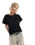 AllSaints Briar relaxed t-shirt in black