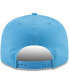 Men's Light Blue Houston Oilers Throwback 9FIFTY Adjustable Snapback Hat