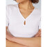 ფოტო #5 პროდუქტის NOISY MAY Maya short sleeve v neck T-shirt