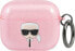 Karl Lagerfeld Etui ochronne KLA3UKHGP Glitter Karl`s Head do AirPods 3 różowe