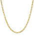 Фото #1 товара Italian Gold paperclip Link 24" Chain Necklace in 14k Gold