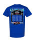 Фото #2 товара Men's Blue 2024 Daytona 500 Champions T-shirt