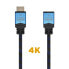HDMI Cable Aisens A120-0453 Black Black/Blue 2 m Extension Lead