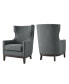 Фото #4 товара Roswell 29" Linen Accent Chair