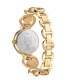 Фото #3 товара Women's Supernova Two Hand Quartz Gold Stainless Steel Jewelry Clasp closure 34MM