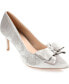 Women's Crystol Velvet Pumps