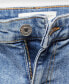 ფოტო #5 პროდუქტის Women's Decorative Stitching Detail Capri Jeans