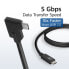 Фото #3 товара ACT AC7407 - 2 m - USB C - USB C - USB 3.2 Gen 1 (3.1 Gen 1) - 5000 Mbit/s - Black