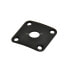 Фото #1 товара Göldo JLP0B 4-Hole Curved Jack Plate for Les Paul (Black)