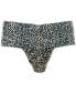 Women's Plus Size One Size Leopard-Print Thong 2X1924X