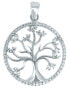 Фото #1 товара Beautiful pendant made of white gold Tree of Life PENT014_AU_W