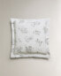 Toile de jouy beach pillowcase