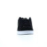 Фото #5 товара DC Net 302361-0BG Mens Black Nubuck Lace Up Skate Inspired Sneakers Shoes