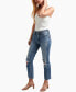 Most Wanted Mid Rise Americana Straight Leg Jeans