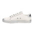 Vintage Havana Alive 7 Metallic Glitter Lace Up Womens White Sneakers Casual Sh 8.5 - фото #3