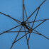 Фото #8 товара Подвесной садовый зонт на выносе Uniprodo UNI_UMBRELLA_R300BL_N, синий, диаметр 300 см, с уклоном