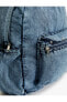 Фото #7 товара Рюкзак джинсовый средний размер с молнией Koton